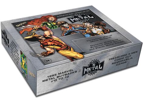 2020 upper deck marvel x-men metal universe hobby box|Marvel X-Men metal checklist.